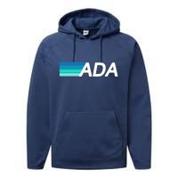 Cardano ADA Cryptocurrency Performance Fleece Hoodie