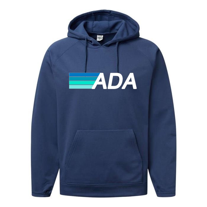 Cardano ADA Cryptocurrency Performance Fleece Hoodie