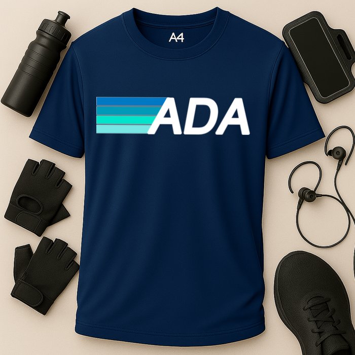 Cardano ADA Cryptocurrency Cooling Performance Crew T-Shirt