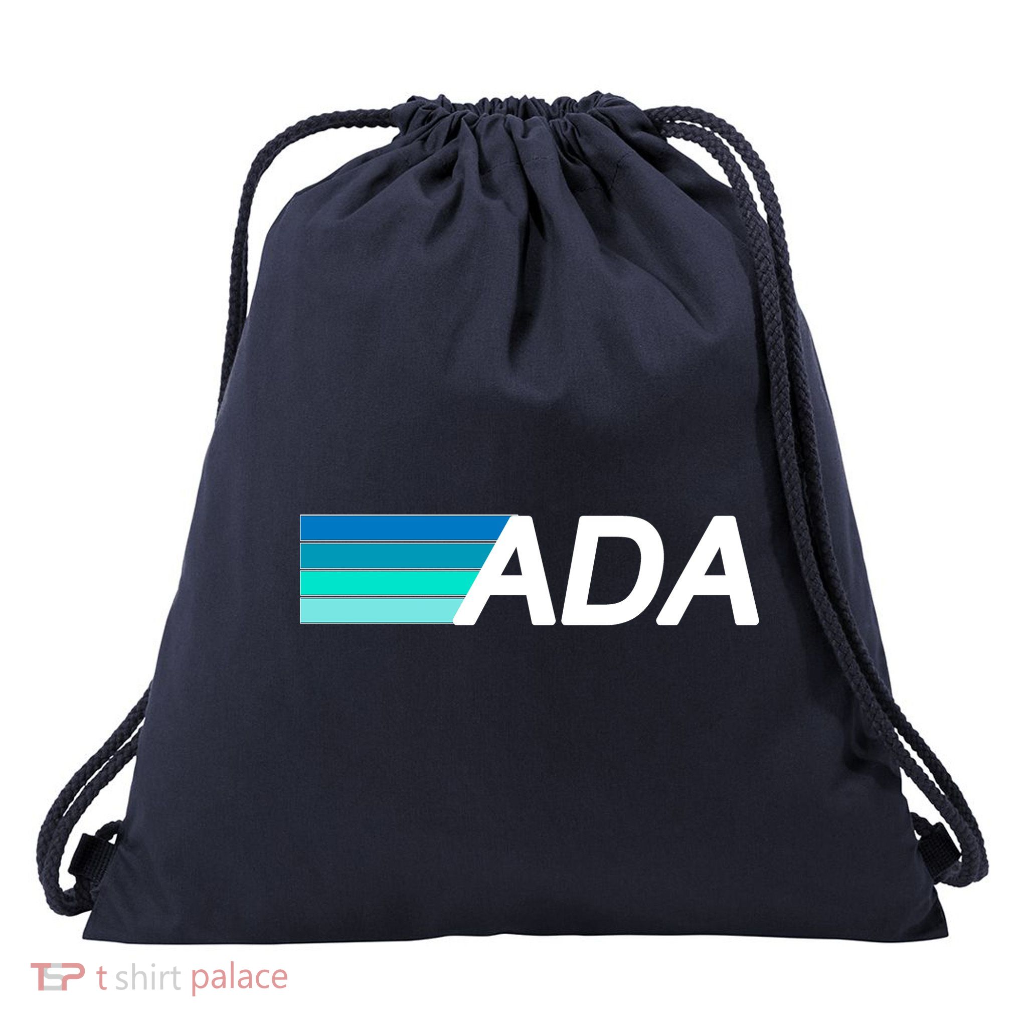 Cardano ADA Cryptocurrency Drawstring Bag