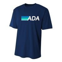 Cardano ADA Cryptocurrency Youth Performance Sprint T-Shirt