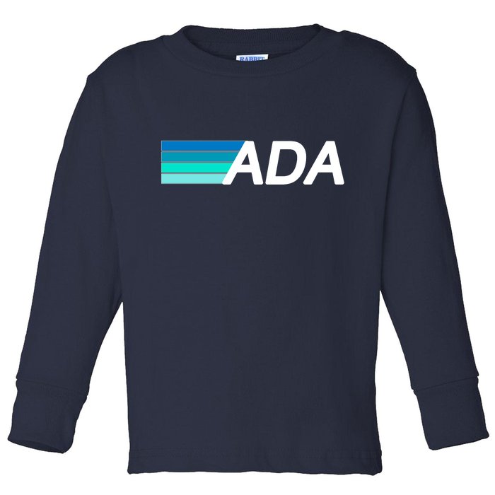 Cardano ADA Cryptocurrency Toddler Long Sleeve Shirt