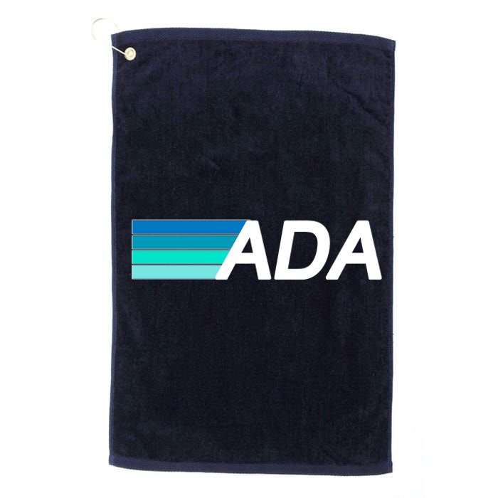 Cardano ADA Cryptocurrency Platinum Collection Golf Towel