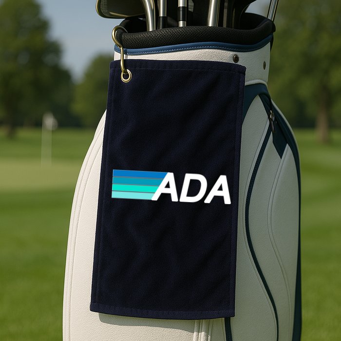 Cardano ADA Cryptocurrency Golf Towel