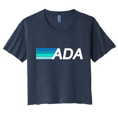 Cardano ADA Cryptocurrency Women's Crop Top Tee