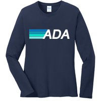 Cardano ADA Cryptocurrency Ladies Long Sleeve Shirt