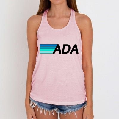 Cardano ADA Cryptocurrency Women's Knotted Racerback Tank