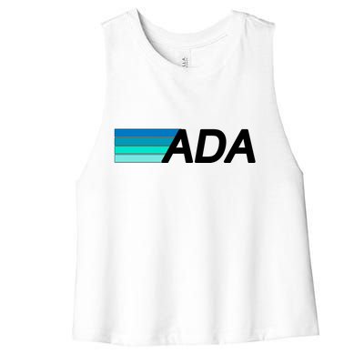 Cardano ADA Cryptocurrency Women's Racerback Cropped Tank