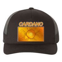 Cardano ADA Cryptocurrency Gold Yupoong Adult 5-Panel Trucker Hat