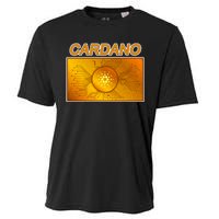 Cardano ADA Cryptocurrency Gold Cooling Performance Crew T-Shirt