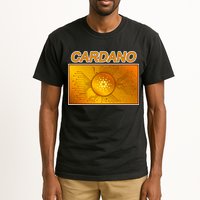 Cardano ADA Cryptocurrency Gold Tall T-Shirt