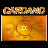 Cardano ADA Cryptocurrency Gold Bucket Hat