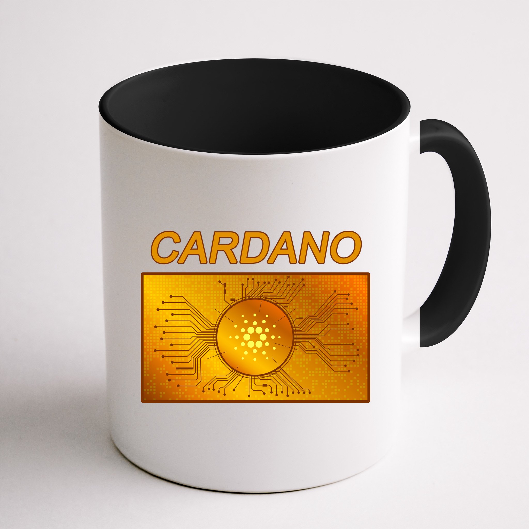 Cardano ADA Cryptocurrency Gold Mug