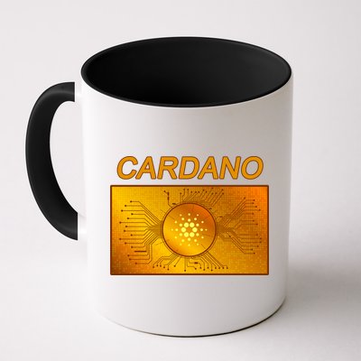 Cardano ADA Cryptocurrency Gold Mug
