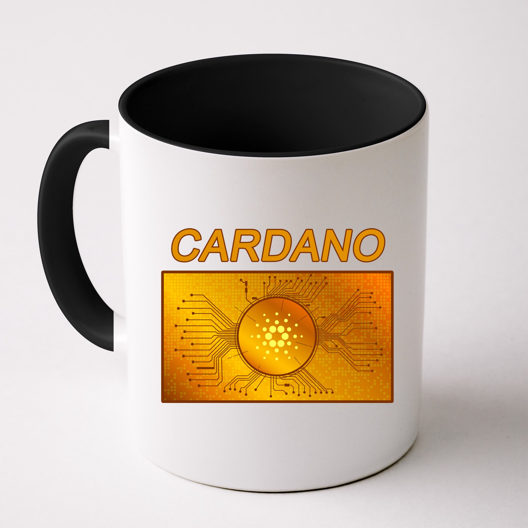 Cardano ADA Cryptocurrency Gold Mug