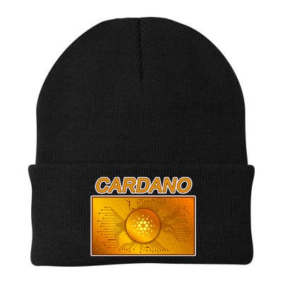 Cardano ADA Cryptocurrency Gold Beanie