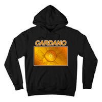 Cardano ADA Cryptocurrency Gold Tall Hoodie