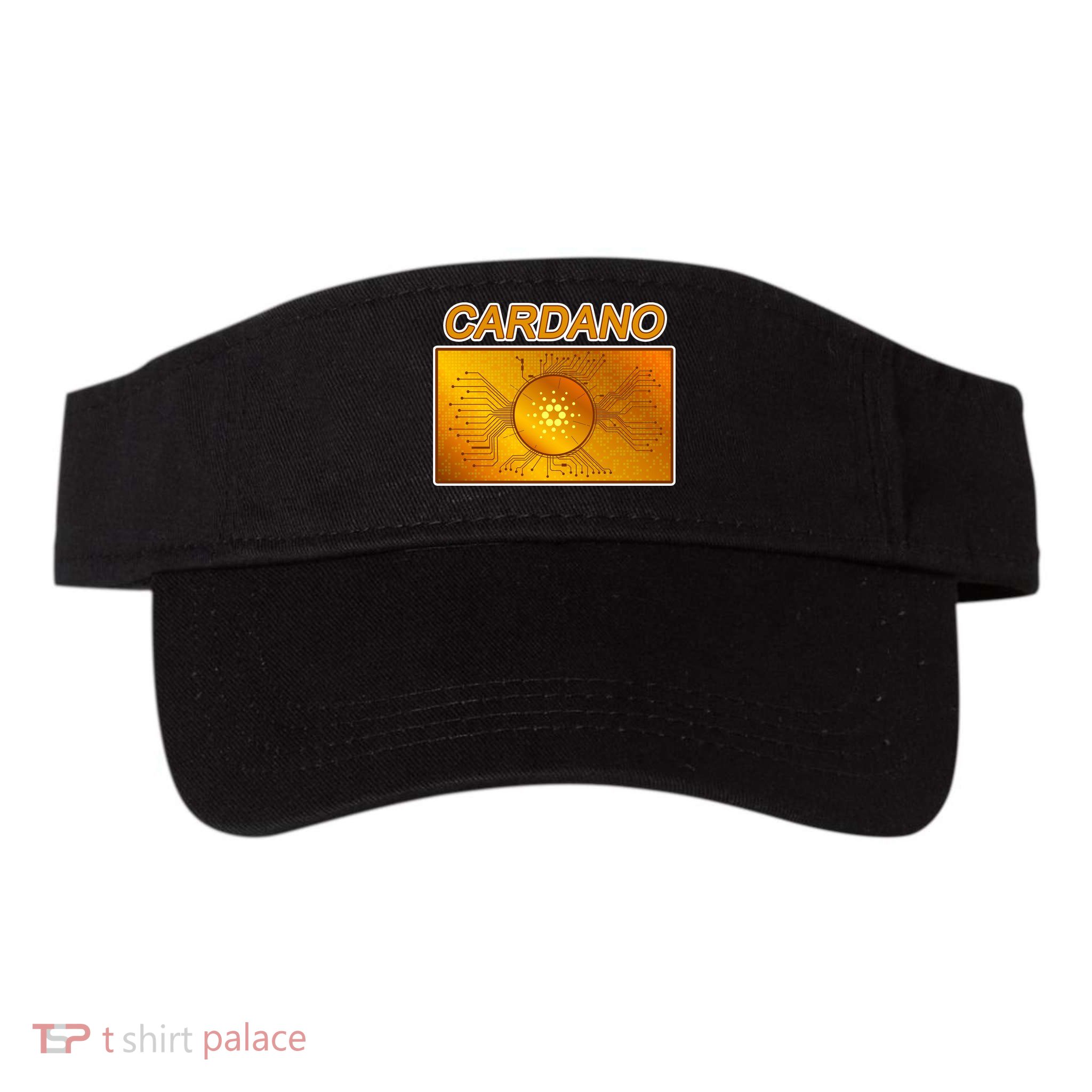 Cardano ADA Cryptocurrency Gold Visor