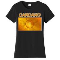 Cardano ADA Cryptocurrency Gold Women's T-Shirt