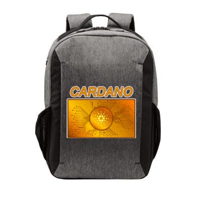 Cardano ADA Cryptocurrency Gold Vector Backpack