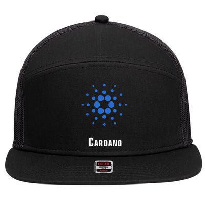 Cardano Classic 7 Panel Mesh Trucker Snapback Hat