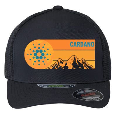 Cardano Crypto mountain  Flexfit Unipanel Trucker Cap