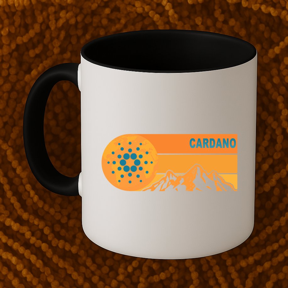 Cardano Crypto mountain  Mug