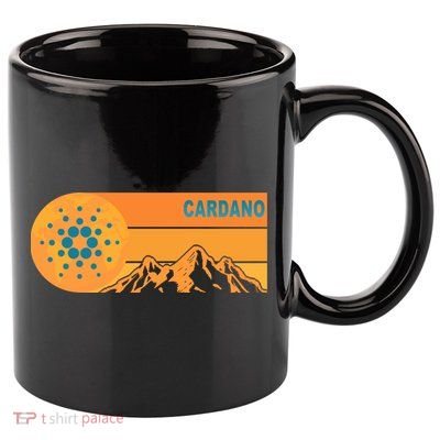 Cardano Crypto mountain  11oz C Handle Ceramic Mug