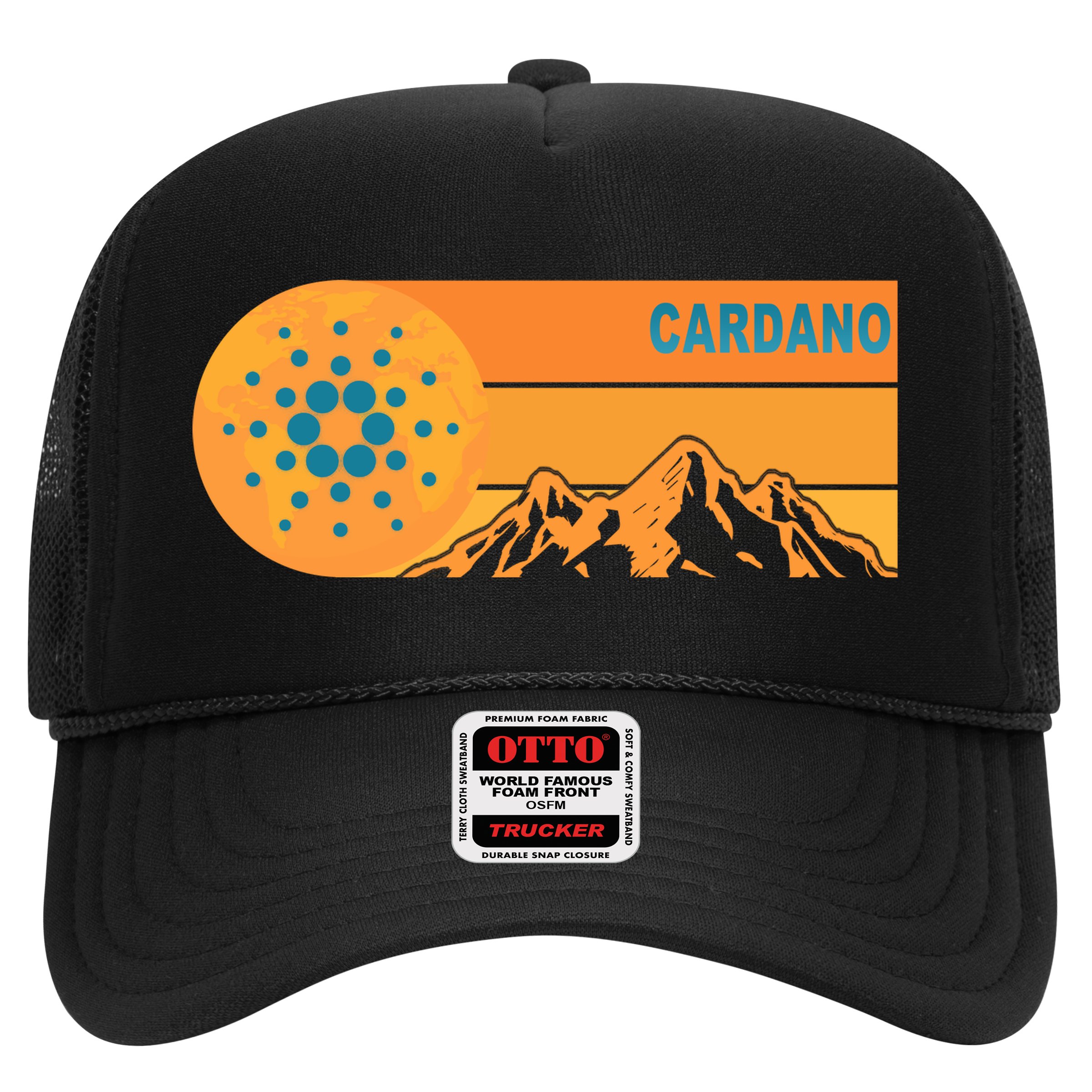 Cardano Crypto mountain  Hat