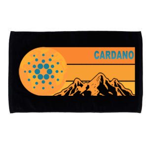 Cardano Crypto mountain  Microfiber Hand Towel