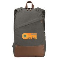 Cardano Crypto mountain  Cotton Canvas Backpack