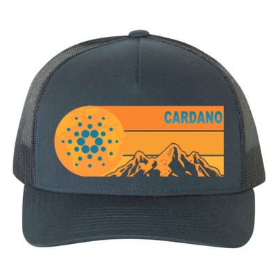 Cardano Crypto mountain  Yupoong Adult 5-Panel Trucker Hat