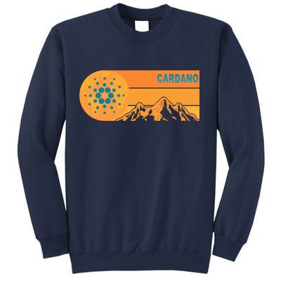 Cardano Crypto mountain  Sweatshirt