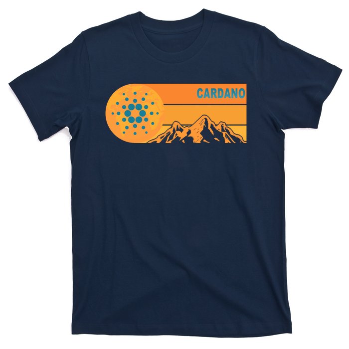 Cardano Crypto mountain  T-Shirt