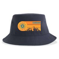 Cardano Crypto mountain  Sustainable Bucket Hat