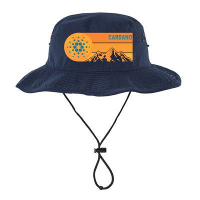 Cardano Crypto mountain  Legacy Cool Fit Booney Bucket Hat