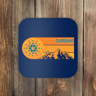 Cardano Crypto mountain  Coaster