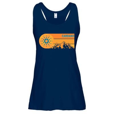 Cardano Crypto mountain  Ladies Essential Flowy Tank