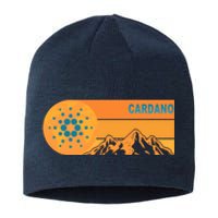 Cardano Crypto mountain  Sustainable Beanie