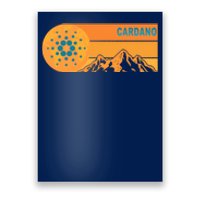 Cardano Crypto mountain  Poster