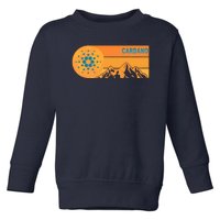 Cardano Crypto mountain  Toddler Sweatshirt