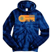 Cardano Crypto mountain  Tie Dye Hoodie