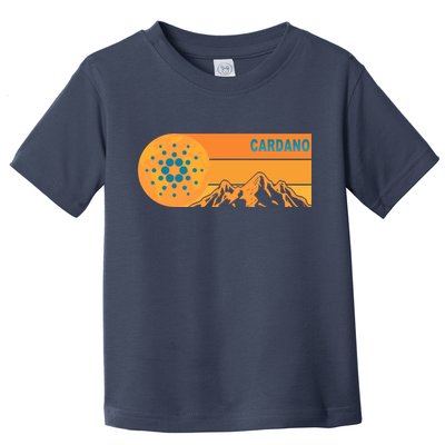 Cardano Crypto mountain  Toddler T-Shirt