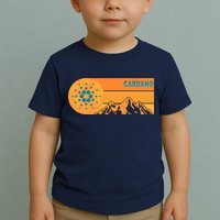 Cardano Crypto mountain  Toddler T-Shirt