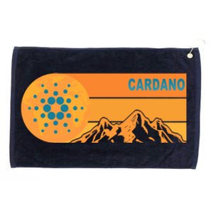 Cardano Crypto mountain  Grommeted Golf Towel