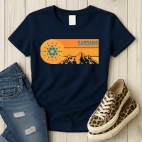 Cardano Crypto mountain  Womens T-Shirt