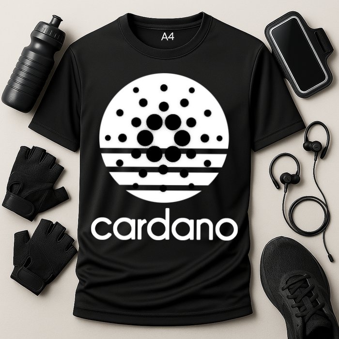 Cardano Logo Cooling Performance Crew T-Shirt