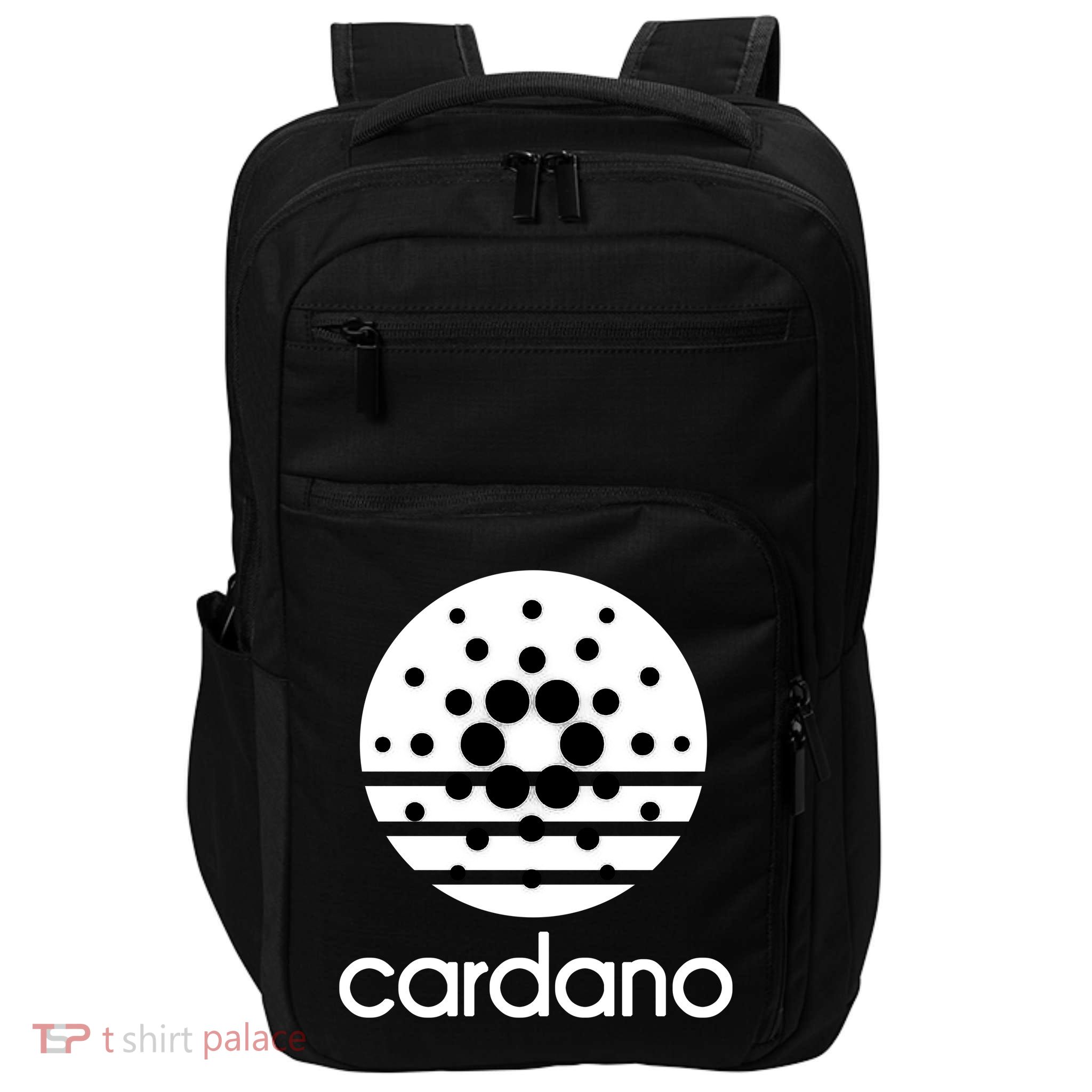 Cardano Logo Impact Tech Backpack