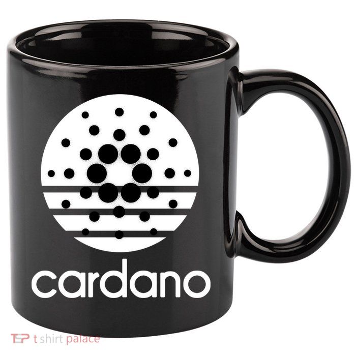 Cardano Logo 11oz C Handle Ceramic Mug