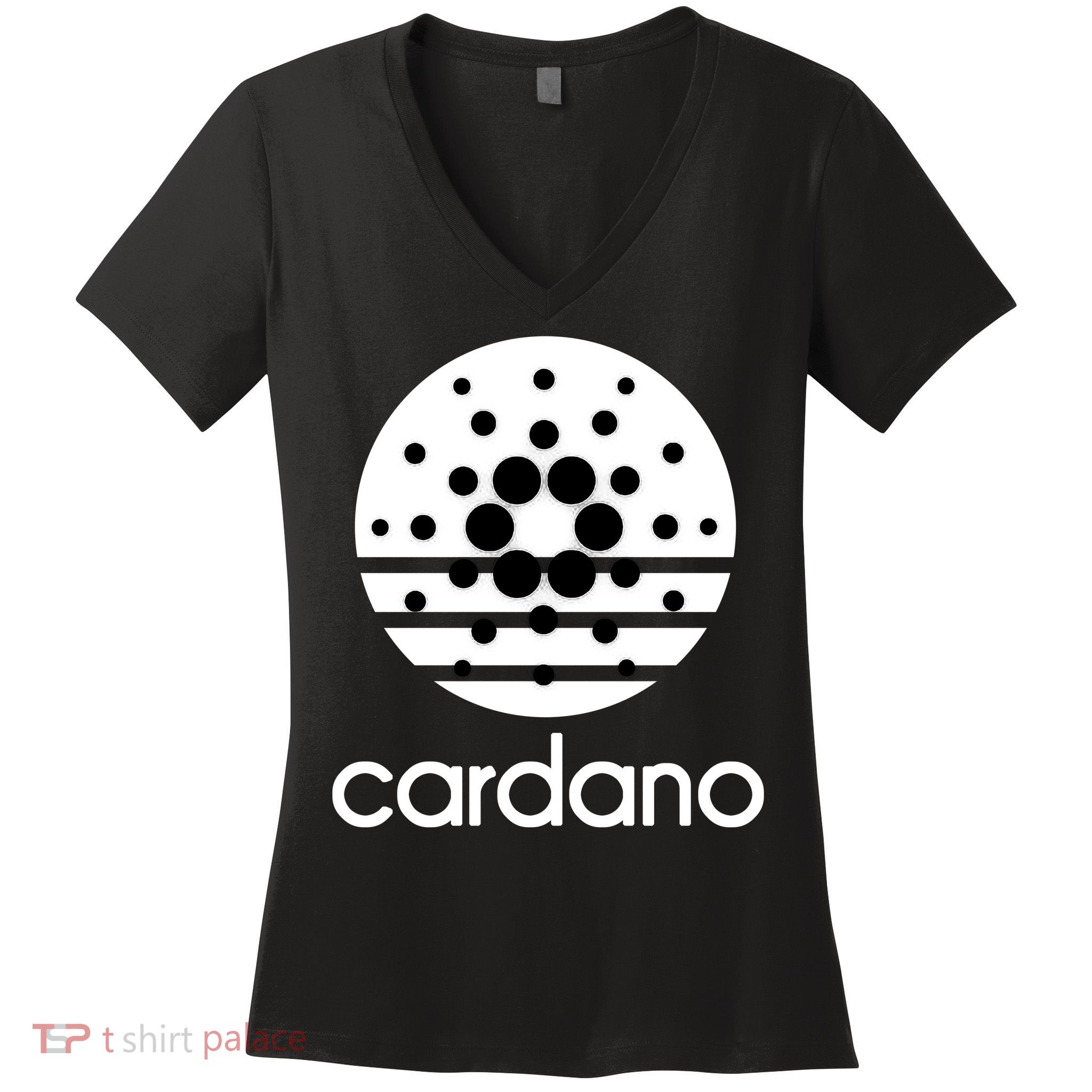Cardano Logo Women's V-Neck T-Shirt
